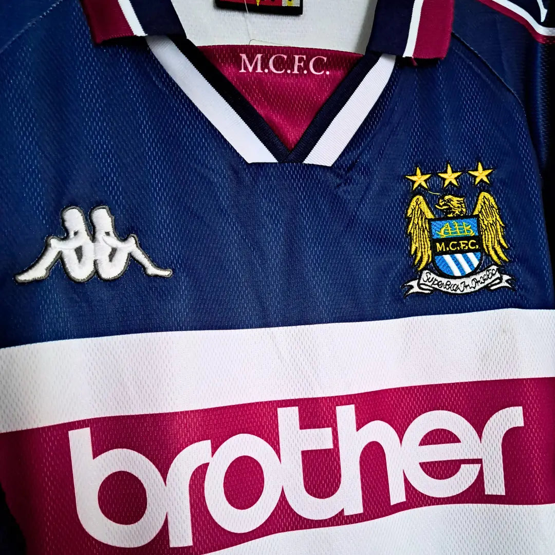 MANCHESTER CITY 97/98 VISITANTE