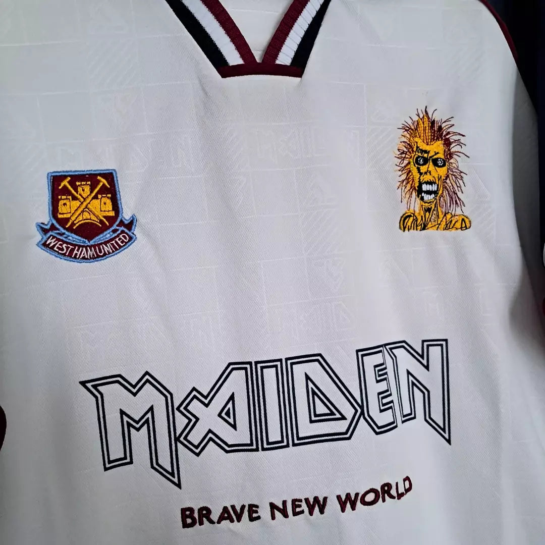 WEST HAM IRON MAIDEN VISITANTE 1999